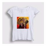 Presmono Beyaz Mary Anime Kakegurui Kadın T-Shirt