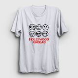 Presmono Beyaz Masks V3 Hollywood Undead Erkek T-Shirt