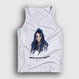 Presmono Beyaz PO Billie Eilish Erkek Atlet