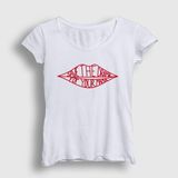 Presmono Beyaz Save The Drama For Your Mama Kadın T-Shirt