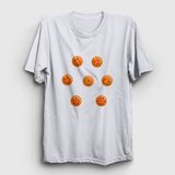 Presmono Beyaz Seven Anime Dragon Ball Kadın T-Shirt