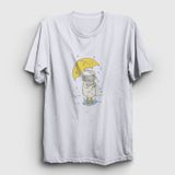 Presmono Beyaz Sheep And Rain Kuzu Kadın T-Shirt