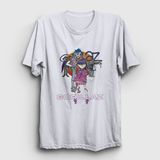 Presmono Beyaz Sun Gorillaz Unisex T-Shirt