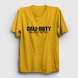 Presmono Black Ops Call Of Duty Sarı Unisex T-shirt