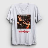 Presmono Bloodsport V3 Film Jean Claude Van Damme Beyaz Unisex T-shirt