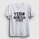 Presmono Boxing Club Mike Tyson Beyaz Unisex T-Shirt