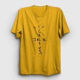 Presmono Cactus Jack Travis Scott Kırmızı Unisex T-Shirt