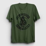 Presmono California Sons Of Anarchy Haki Unisex T-Shirt