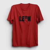 Presmono Cap Film Leon Kırmızı Unisex T-Shirt
