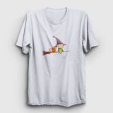 Presmono Cat And Witch Kedi Unisex T-shirt