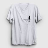 Presmono Cat On The Wall Kedi Unisex T-Shirt