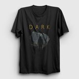 Presmono Cave V2 Dark Siyah Unisex T-Shirt