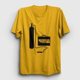 Presmono Cgun Film No Country For Old Men Sarı Unisex T-shirt