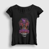 Presmono Coffin Black Sabbath Kadın T-shirt