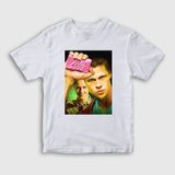 Presmono Cover Film Dövüş Kulübü Fight Club Siyah Unisex T-Shirt