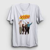 Presmono Cover Seinfeld Beyaz Unisex T-Shirt