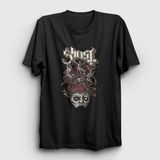 Presmono Demons Ghost Siyah Unisex T-Shirt