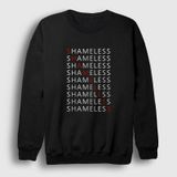 Presmono Diagonal Shameless Unisex Sweatshirt