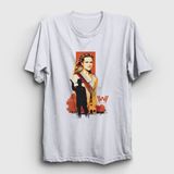 Presmono Dolores Westworld Beyaz Unisex T-Shirt