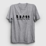 Presmono Evolution Sherlock Holmes Sarı Unisex T-shirt