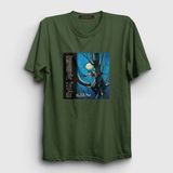 Presmono Fear Of The Dark Iron Maiden Haki Unisex T-Shirt