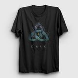 Presmono Forest Dark Siyah Unisex T-Shirt