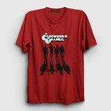 Presmono Gang Film Otomatik Portakal A Clockwork Orange Kırmızı Kadın T-Shirt
