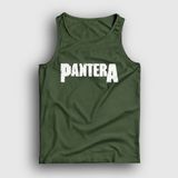 Presmono Haki Logo Pantera Erkek Atlet