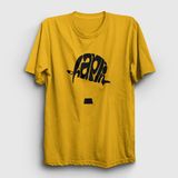 Presmono Hat Charlie Chaplin Sarı Unisex T-shirt