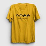 Presmono Heads The Big Bang Theory Sarı Unisex T-shirt