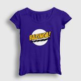 Presmono Kadın Bazinga The Big Bang Theory T-shirt