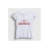 Presmono Kadın Beyaz A Little Bit Dramatic Regina George Mean Girls T-Shirt 557662tt