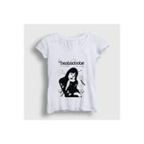 Presmono Kadın Beyaz Peace Beabadoobee Beatrice Bea Kristi T-Shirt 593949tt