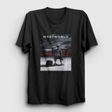 Presmono Kadın Cover Westworld T-shirt