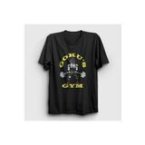 Presmono Kadın Gym Goku Anime Dragon Ball T-shirt