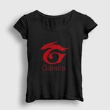 Presmono Kadın Logo Garena Free Fire T-shirt