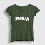 Presmono Kadın Logo Pantera T-shirt