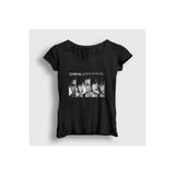 Presmono Kadın Siyah Color Outside The Lines Cortis T-Shirt 602063tt
