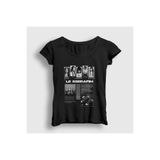 Presmono Kadın Siyah Unforgiven K-Pop Le Sserafim T-Shirt 599849tt