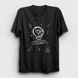 Presmono Kadın Skull 5 Seconds Of Summer T-shirt