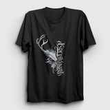 Presmono Kadın Skull Korpiklaani T-shirt