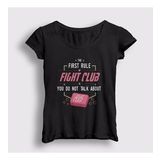 Presmono Kadın Soap V2 Film Dövüş Kulübü Fight Club T-shirt