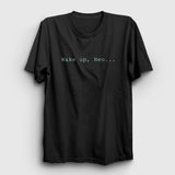 Presmono Kadın Wake Up Neo Film The Matrix T-shirt