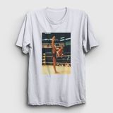 Presmono Kickboxer Film Jean Claude Van Damme Beyaz Unisex T-shirt