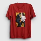 Presmono Kırmızı Dance V2 Film Pulp Fiction Unisex T-shirt
