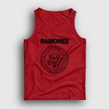 Presmono Kırmızı Logo Ramones Erkek Atlet