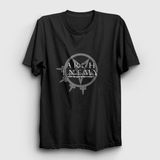 Presmono Logo Arch Enemy Siyah Unisex T-Shirt