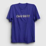 Presmono Logo Call Of Duty Kırmızı Unisex T-shirt