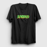 Presmono Logo Exodus Siyah Unisex T-Shirt