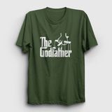 Presmono Logo Film Baba The Godfather Haki Unisex T-Shirt